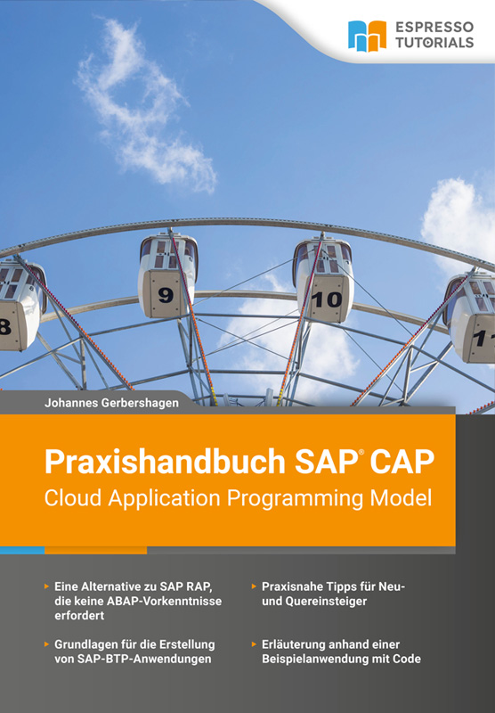 Praxishandbuch SAP CAP – Cloud Application Programming Model