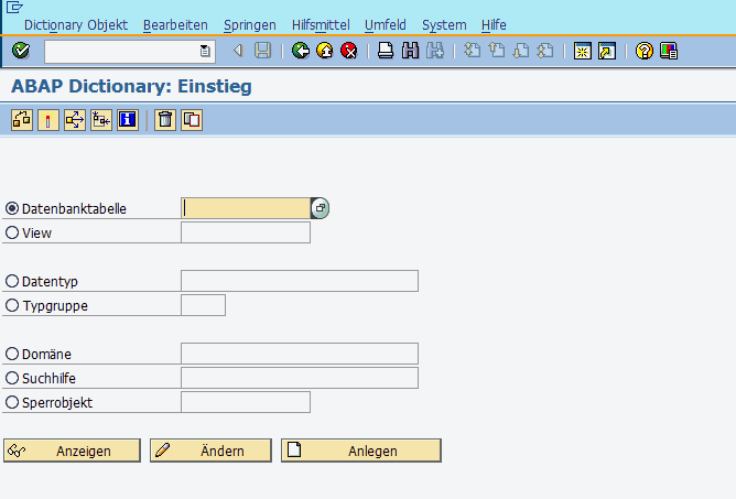 SAP-Praxishandbuch ABAP - Teil 1 - Transaktion SE11