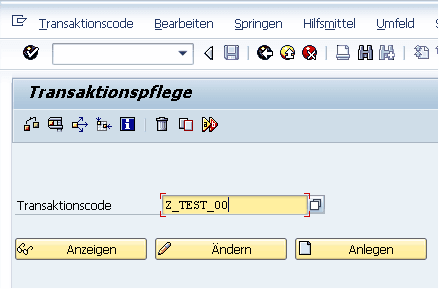 Schnelleinstieg in SAP ABAP Objects - Transaktionpflege