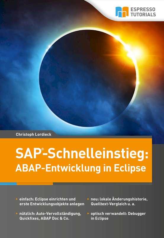 SAP-Schnelleinstieg: ABAP-Entwicklung in Eclipse
