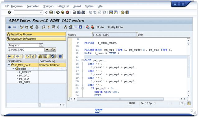 Schnelleinstieg In ABAP: Das Einsteigerbuch | Programmieren Lernen ...